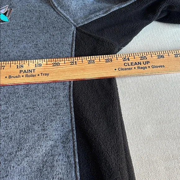 NHL Team Sweater/Jacket Full Zip San Jose Sharks Fleece Embroidered Logo Men’s L - Picture 7 of 8